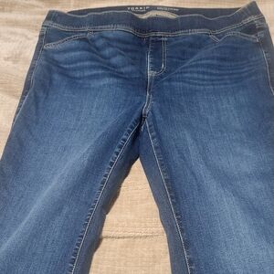 Torrid Pull On Lean Jean Slim Boot Super Soft Size 18 (2) Short